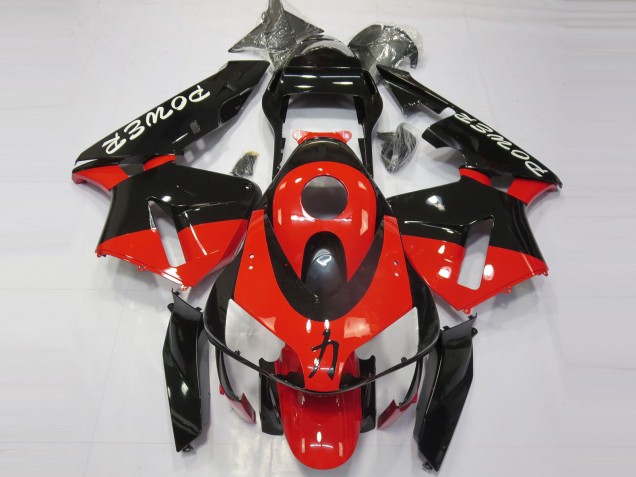 03-04 Puissance Rouge Noir CBR600RR Carénage Moto