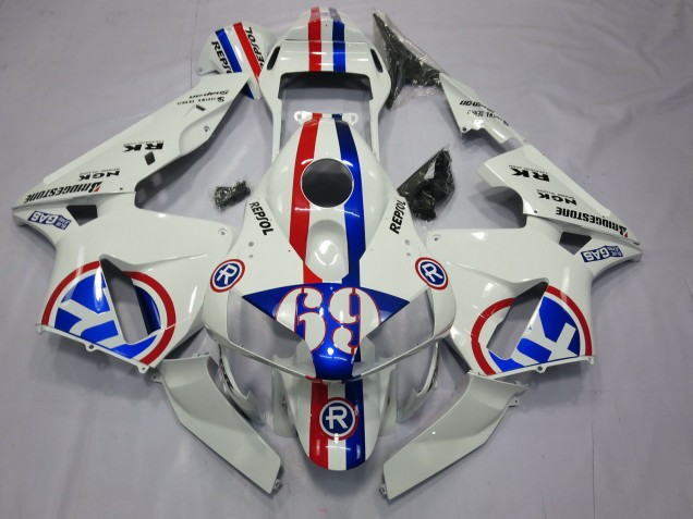 03-04 Repsol 69 CBR600RR Carénage Moto 03-04 Repsol 69 CBR600RR Carénage Moto