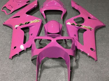 03-04 Rose Brillant ZX6R Carénage Moto