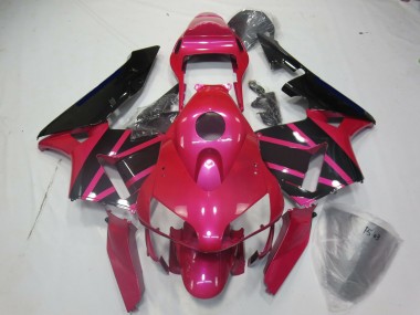 03-04 Rose & Noir CBR600RR Carénage Moto