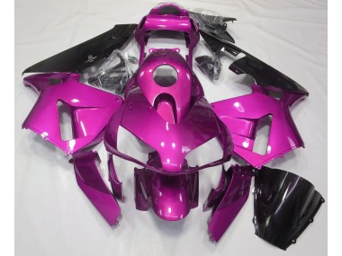 03-04 Rose Vif Uni CBR600RR Carénage Moto