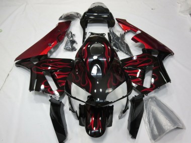 03-04 Rosso Fiamma CBR600RR Carénage Moto