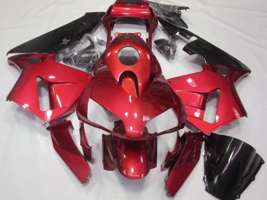 03-04 Rouge Bonbon Uni CBR600RR Carénage Moto