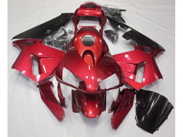 03-04 Rouge Bonbon Uni CBR600RR Carénage Moto 03-04 Rouge Bonbon Uni CBR600RR Carénage Moto