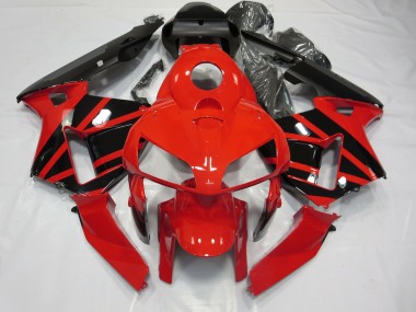 03-04 Style Rouge & Noir OEM CBR600RR Carénage Moto