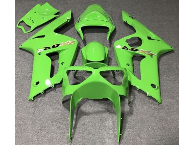 03-04 Vert Clair ZX6R Carénage Moto