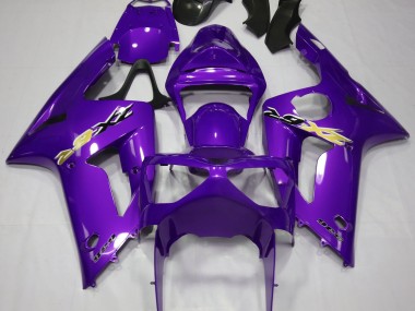 03-04 Violet Brillant ZX6R Carénage Moto
