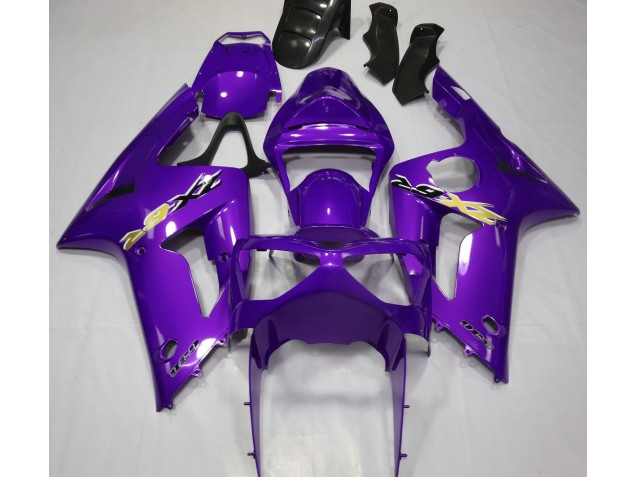03-04 Violet Brillant ZX6R Carénage Moto 03-04 Violet Brillant ZX6R Carénage Moto