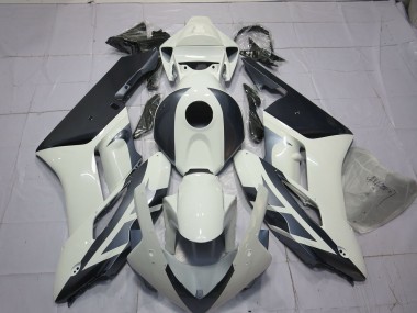 04-05 Blanc & Argent CBR1000RR Carénage Moto