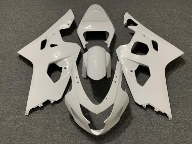 04-05 Blanc Brillant GSXR 600-750 Carénage Moto
