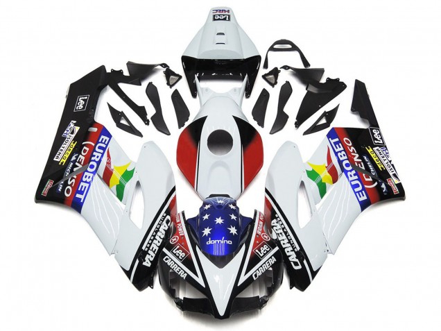 04-05 EuroBet Étoile CBR1000RR Carénage Moto 04-05 EuroBet Étoile CBR1000RR Carénage Moto