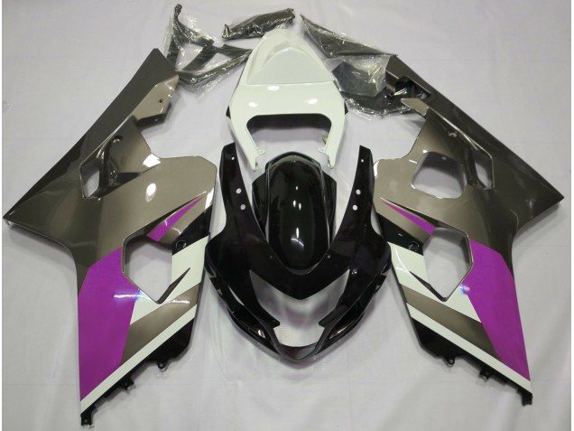 04-05 Gris Brillant GSXR 600-750 Carénage Moto 04-05 Gris Brillant GSXR 600-750 Carénage Moto