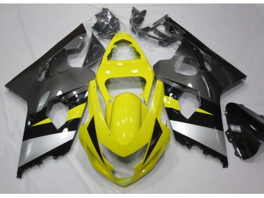 04-05 Jaune & Gris GSXR 600-750 Carénage Moto