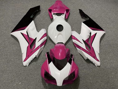 04-05 Rose Blanc & Noir Brillant CBR1000RR Carénage Moto