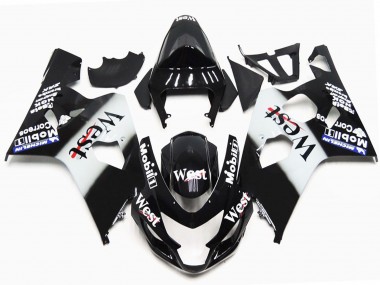 04-05 Style Brillant West OEM GSXR 600-750 Carénage Moto