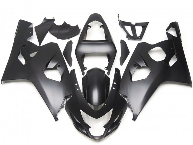 04-05 Style Noir Mat GSXR 600-750 Carénage Moto 04-05 Style Noir Mat GSXR 600-750 Carénage Moto