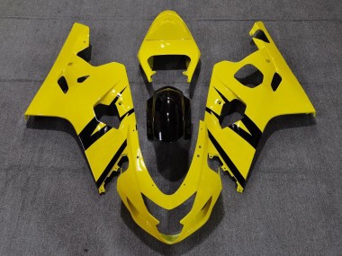 04-05 Style Personnalisé OEM Jaune Brillant Vibrant GSXR 600-750 Carénage Moto