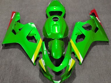 04-05 Vert Brillant GSXR 600-750 Carénage Moto