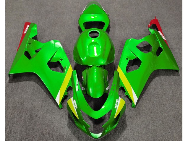 04-05 Vert Brillant GSXR 600-750 Carénage Moto 04-05 Vert Brillant GSXR 600-750 Carénage Moto