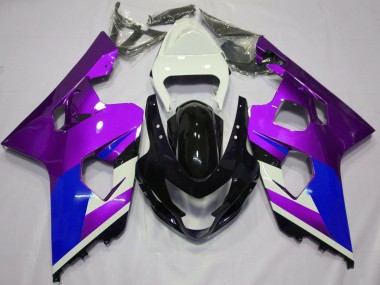 04-05 Violet Brillant GSXR 600-750 Carénage Moto