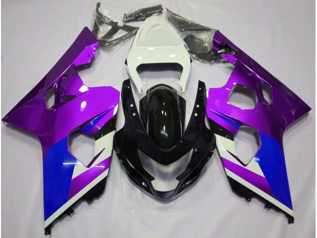 04-05 Violet Brillant GSXR 600-750 Carénage Moto 04-05 Violet Brillant GSXR 600-750 Carénage Moto