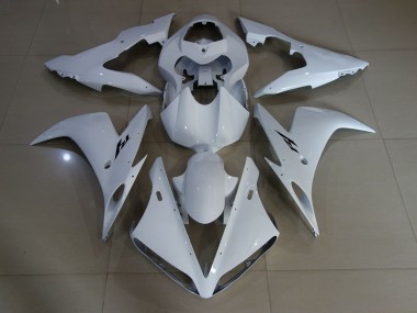 04-06 Blanc Brillant R1 Carénage Moto