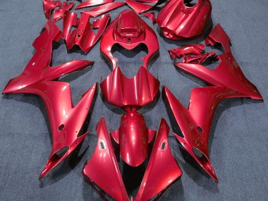 04-06 Rouge Uni R1 Carénage Moto
