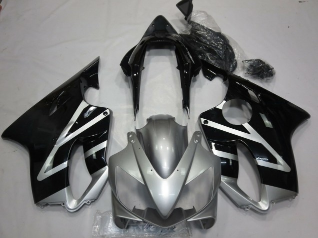04-07 Argent & Noir CBR600 F4i Carénage Moto 04-07 Argent & Noir CBR600 F4i Carénage Moto