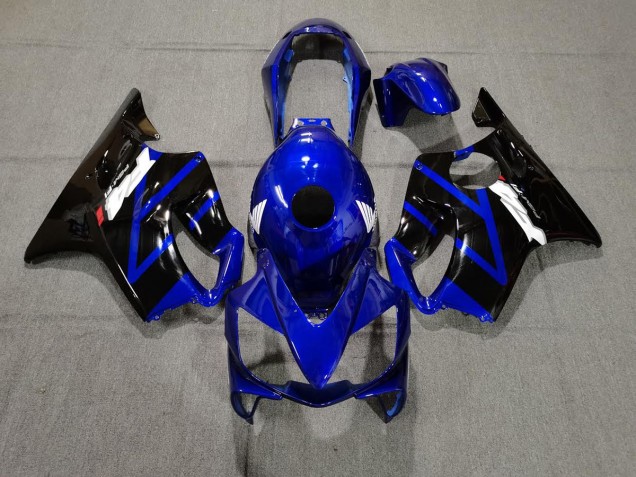 04-07 Bleu Brillant & Noir CBR600 F4i Carénage Moto 04-07 Bleu Brillant & Noir CBR600 F4i Carénage Moto
