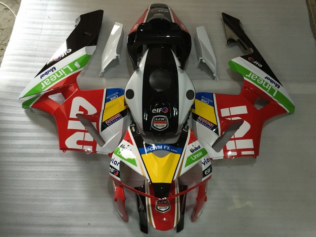 05-06 Bianco Rosso Givi CBR600RR Carénage Moto 05-06 Bianco Rosso Givi CBR600RR Carénage Moto