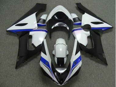 05-06 Bleu Blanc & Noir ZX6R Carénage Moto
