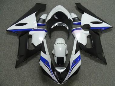 05-06 Bleu Blanc & Noir ZX6R Carénage Moto