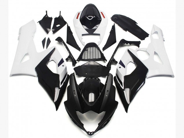 05-06 Bleu Brillant Vibrant & Noir Mat GSXR 1000 Carénage Moto 05-06 Bleu Brillant Vibrant & Noir Mat GSXR 1000 Carénage Moto