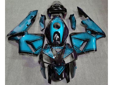 05-06 Bleu Clair Profond CBR600RR Carénage Moto
