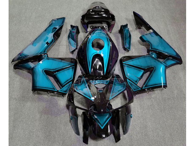 05-06 Bleu Clair Profond CBR600RR Carénage Moto 05-06 Bleu Clair Profond CBR600RR Carénage Moto