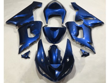 05-06 Bleu Métallisé ZX6R Carénage Moto