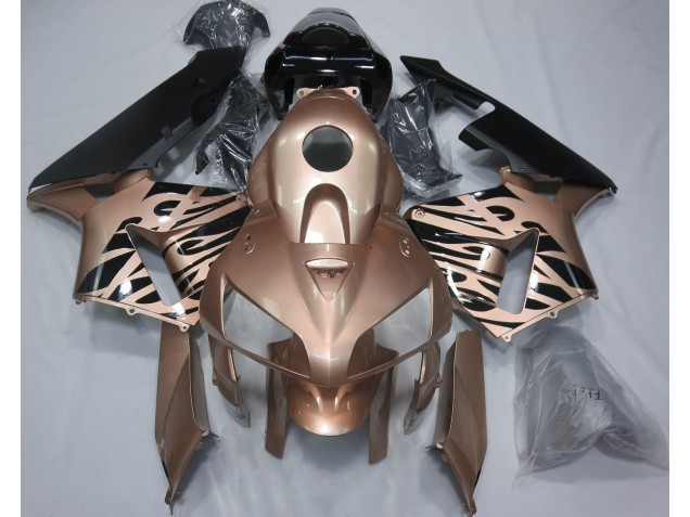 05-06 Bronze Flamme CBR600RR Carénage Moto 05-06 Bronze Flamme CBR600RR Carénage Moto