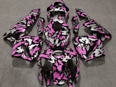 05-06 Camouflage & Rose Clair CBR600RR Carénage Moto