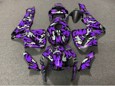 05-06 Camouflage & Violet CBR600RR Carénage Moto