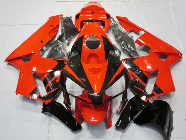05-06 Conception Spéciale Orange CBR600RR Carénage Moto 05-06 Conception Spéciale Orange CBR600RR Carénage Moto