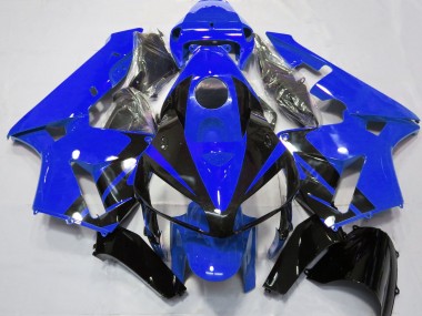 05-06 Design Bleu Brillant & Noir CBR600RR Carénage Moto