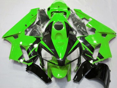 05-06 Design Vert & Noir Brillant CBR600RR Carénage Moto