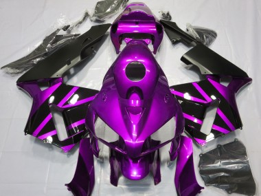 05-06 Design Violet & Noir Brillant CBR600RR Carénage Moto