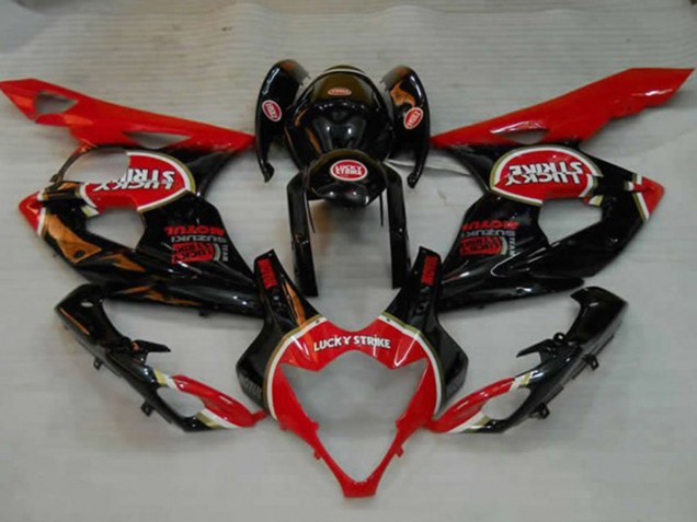 05-06 Noir Lucky Strike GSXR 1000 Carénage Moto 05-06 Noir Lucky Strike GSXR 1000 Carénage Moto