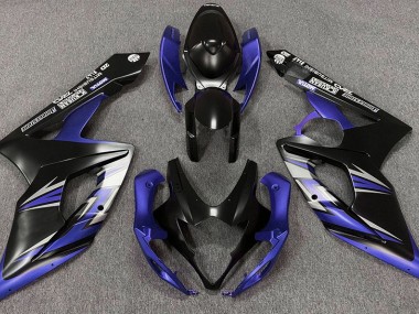 05-06 Noir Mat & Bleu GSXR 1000 Carénage Moto