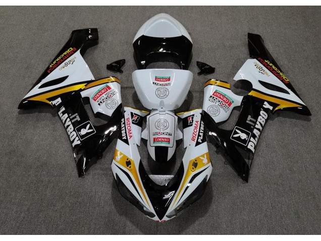 05-06 Or Playboy ZX6R Carénage Moto 05-06 Or Playboy ZX6R Carénage Moto