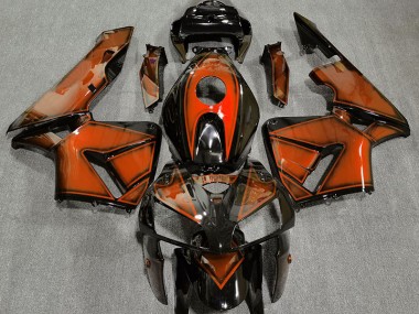 05-06 Orange Foncé CBR600RR Carénage Moto