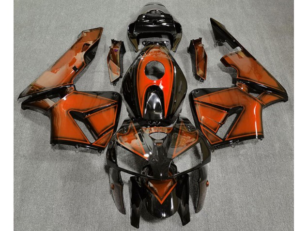 05-06 Orange Foncé CBR600RR Carénage Moto 05-06 Orange Foncé CBR600RR Carénage Moto