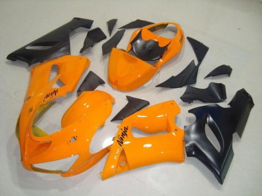 05-06 Orange Noir ZX6R Carénage Moto