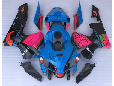 05-06 Requin Bleu & Rose CBR600RR Carénage Moto